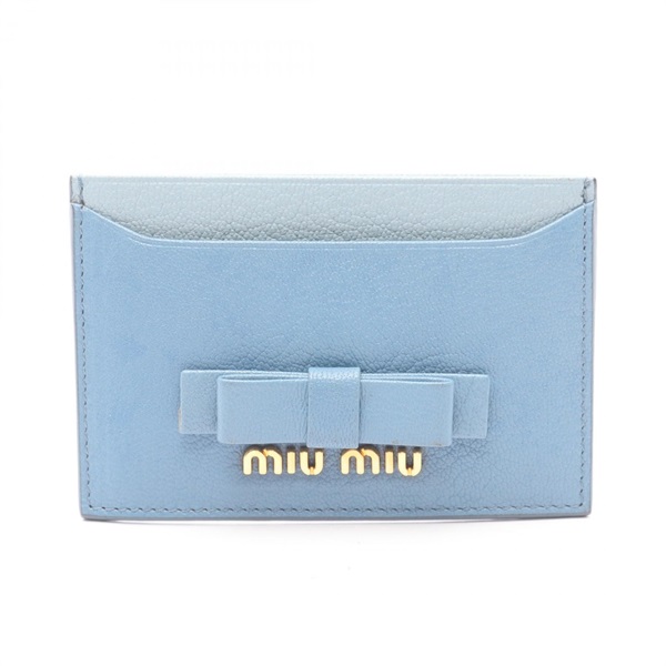 【未使用品】MIUMIU ミュウミュウ カードケース ミュウ ミュウ(Miu Miu)ミュウ ミュウ カードケース アクセサリー