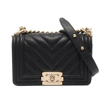 シャネル ボーイシャネル スモール ショルダーバッグ バッグ レディース A67085