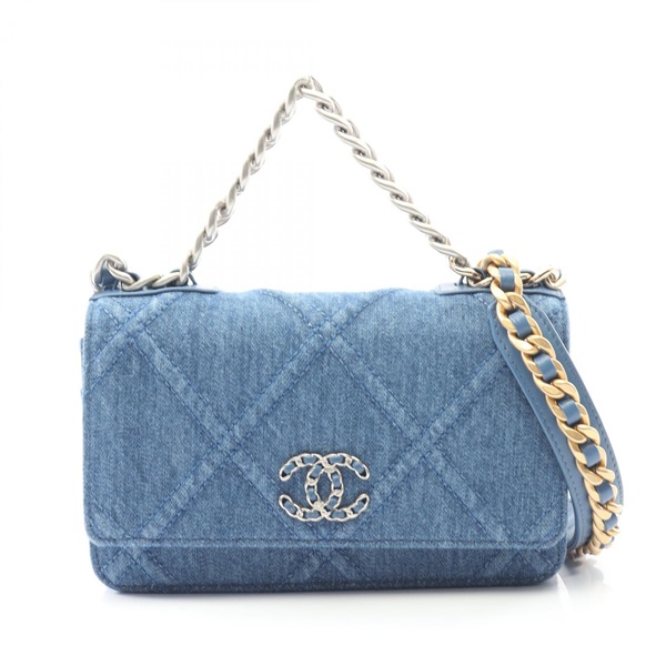 シャネル 19 ディズヌフ マトラッセ ショルダーバッグ バッグ レディース