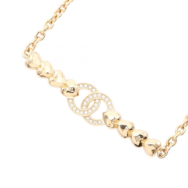 シャネル(CHANEL)シャネル ココマーク ハート ネックレス ジュエリー
