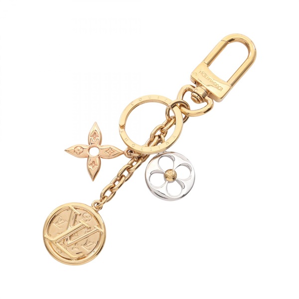 ルイ・ヴィトン ポルトクレ ナノグラム キーホルダー アクセサリー レディース M01017