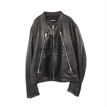 メゾンマルジェラ14 5ジップ 八の字 ライダースジャケット 衣料品 アウター メンズ