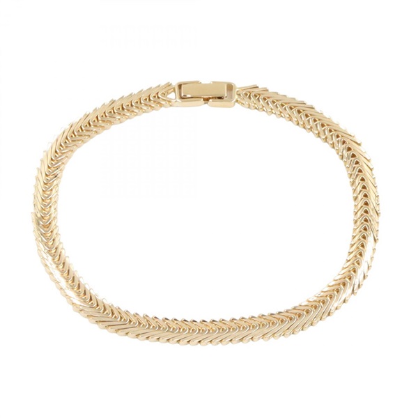 ジュエリー ブレスレット ブレスレット アクセサリー メンズ レディース K18/750YG 14.4g