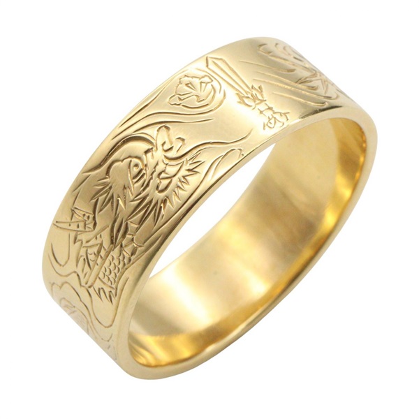 ジュエリー リング リング・指輪 ジュエリー メンズ レディース K18/750YG 11.1g