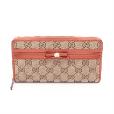 グッチ メイフェア GGキャンバス ラウンド長財布 財布 レディース 307995