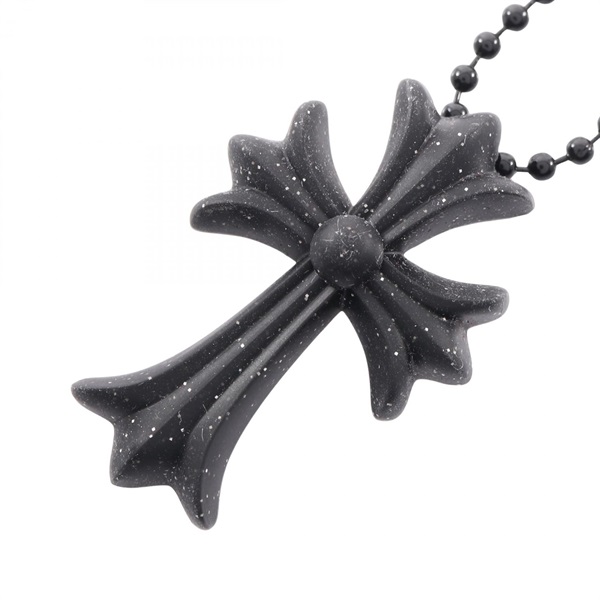 クロムハーツ シリコンクロス ネックレス ジュエリー メンズ