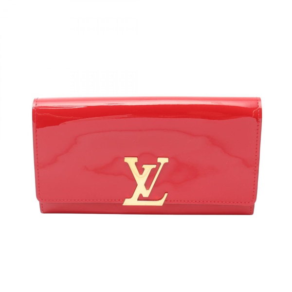 ルイ・ヴィトン ポルトフォイユ ルイーズ 二つ折り長財布 財布 レディース M64550