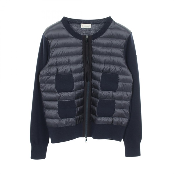 モンクレール カーディガン 切替 ダウンジャケット 衣料品 アウター レディース