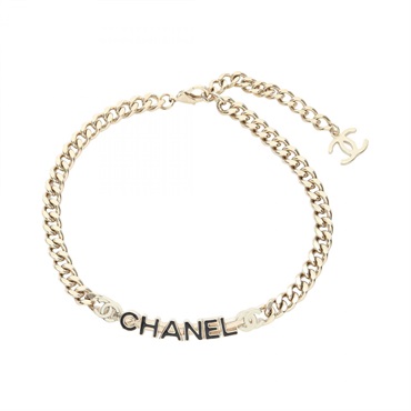 シャネル ココマーク ロゴ チョーカー アクセサリー レディース