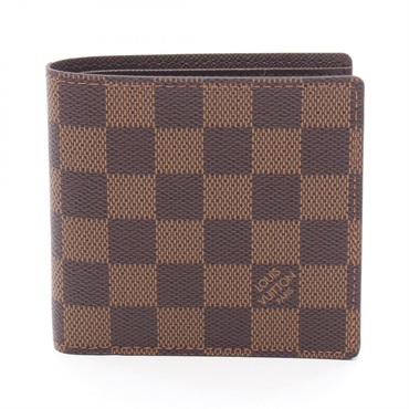 ルイヴィトン ポルトフォイユ マルコ ダミエエベヌ 二つ折り コンパクト ルイ・ヴィトン(LOUIS VUITTON)ルイ・ヴィトン ポルトフォイユ マルコ