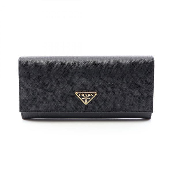 プラダ SAFFIANO TRIANG 二つ折り長財布 財布 レディース 1MH132
