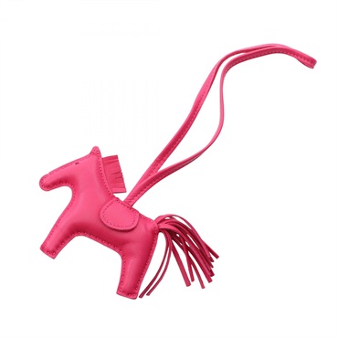 エルメス ロデオPM ローズメキシコ チャーム アクセサリー レディース
