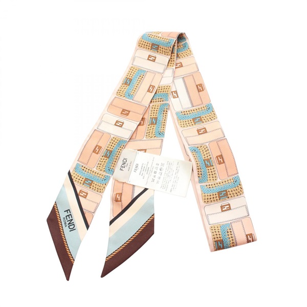 フェンディ WRAPPY ラッピー バゲットバッグモチーフ リボン スカーフ 衣料品 レディース