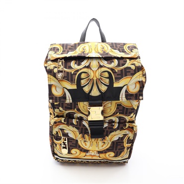 フェンディ FENDI × VERSACE フェンダーチェ リュックサック バックパック バッグ メンズ