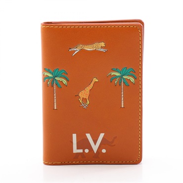 ルイ・ヴィトン オーガナイザー ドゥ ポッシュ LV × ザダージリンリミテッド タン カードケース アクセサリー メンズ M27997