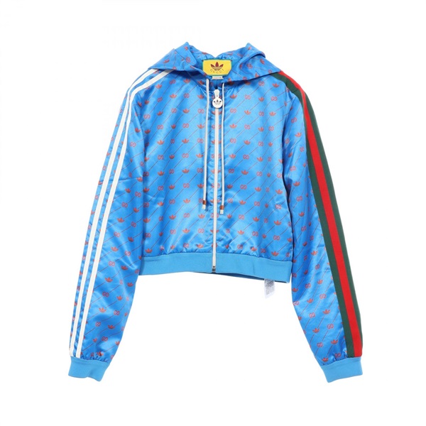 グッチ GUCCI × adidas フード付き その他ジャケット 衣料品 アウター レディース 693421