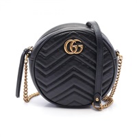 グッチ(GUCCI)グッチ GGマーモント ラウンド ミニ ショルダー