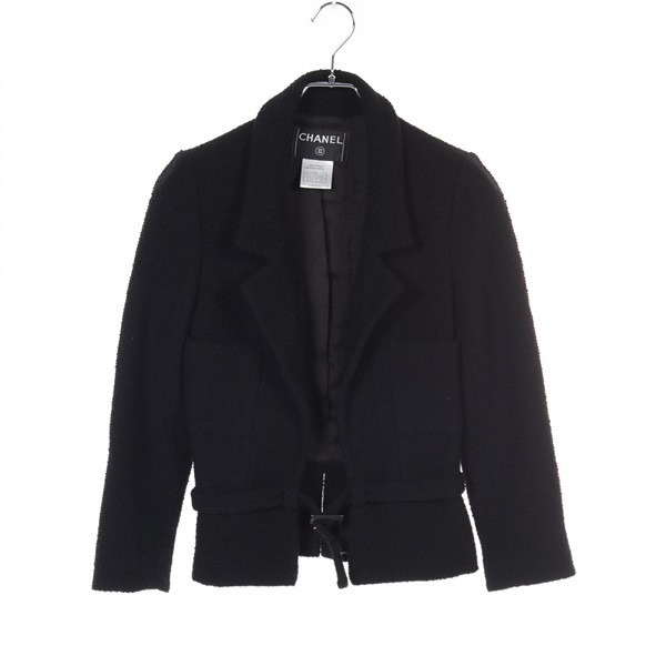 シャネル ツイード その他ジャケット 衣料品 アウター レディース P18113