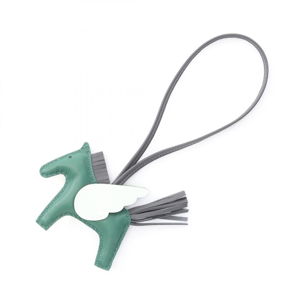 新品未使用　エルメス　ロデオ　ペガサス pm ミント　新色 ロデオ チャーム ペガサス PM ミント セサミ ブルーペール[] Rodeo