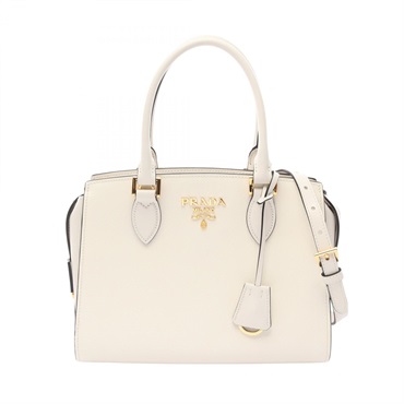 プラダ SAFFIANO + SOFT C 2WAY ハンドバッグ バッグ レディース 1BA164