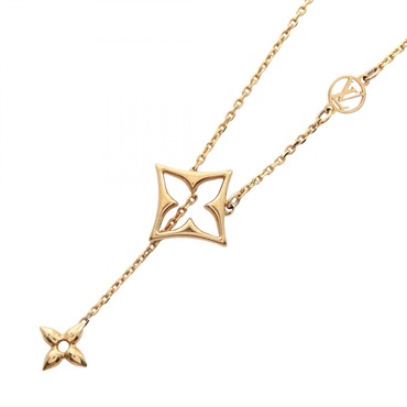 ルイ・ヴィトン LV フラワーグラム ネックレス ジュエリー レディース M01234