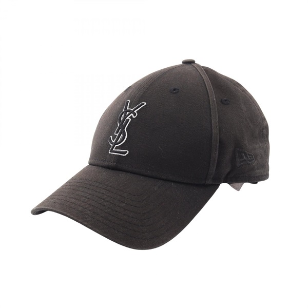 サンローランパリ SAINT LAURENT PARIS × NEW ERA YSLロゴ ベースボール キャップ 帽子 メンズ 687687