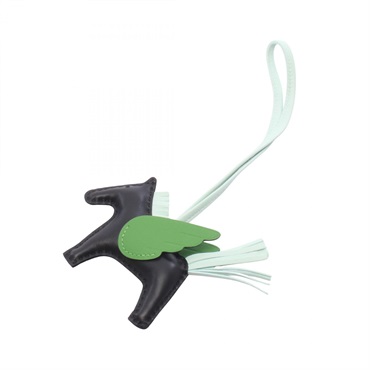 エルメス ロデオペガサスPM ヴェールユッカ ヴェールペパーミント チャーム アクセサリー レディース