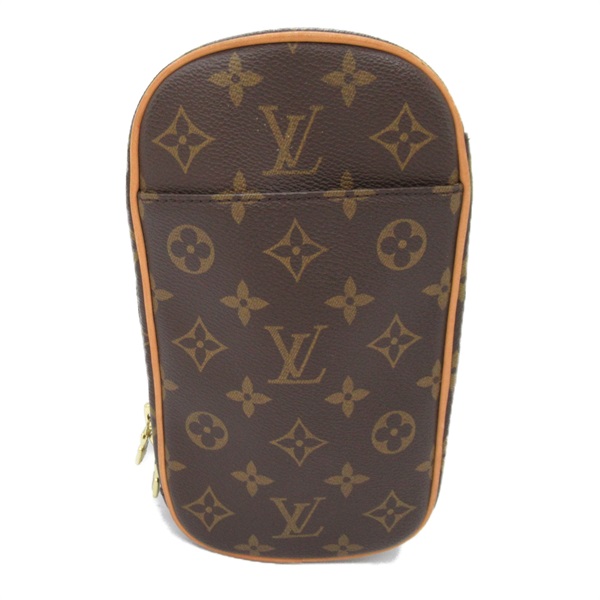 美品：ルイ・ヴィトン ウエストバッグ ボディバッグ ポシェットガンジュ ルイ・ヴィトン(LOUIS VUITTON)ルイ・ヴィトン ポシェット ガンジュ