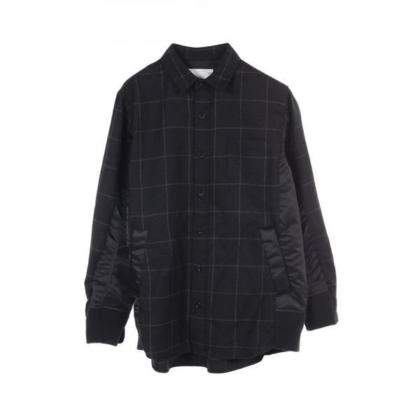 サカイ(Sacai)サカイ Windowpane Shirt その他トップス 衣料品