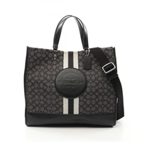 コーチ DEMPSEY TOTE40 アウトラインシグネチャートートバッグ 美品 コーチ(COACH)コーチ DEMPSEY TOTE 40 アウトラインシグネチャー