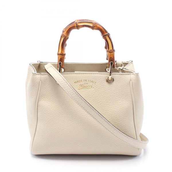 グッチ バンブー ミニショッパー ハンドバッグ バッグ レディース 368823