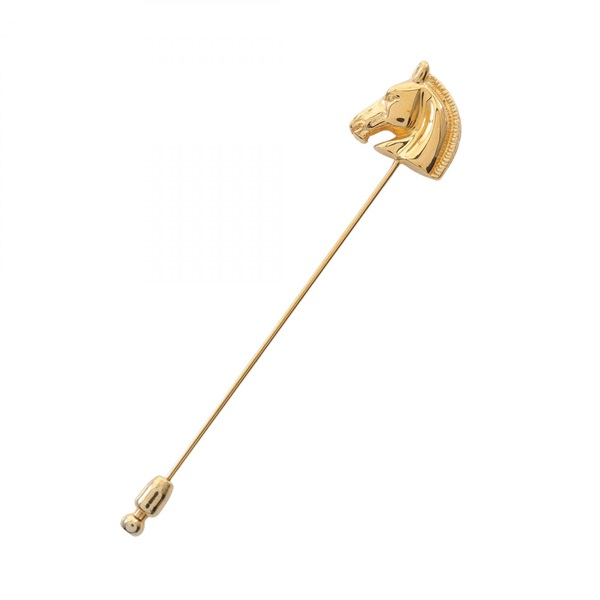 エルメス(HERMES)エルメス ホース ブローチ アクセサリー レディース