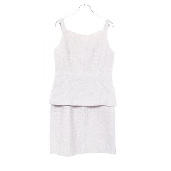 シャネル ココマークボタン ツイード セットアップ 衣料品 レディース P15800