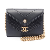 シャネル シェブロン Vステッチ ショルダーバッグ バッグ レディース