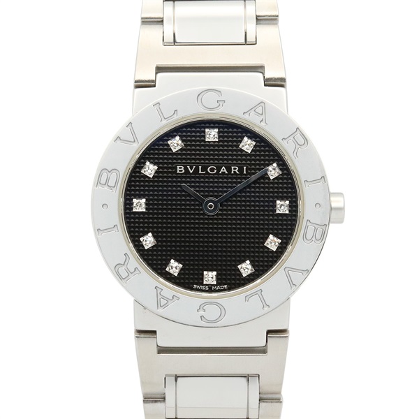 ブルガリ ブルガリ ブルガリ 12Pダイヤ 腕時計 時計 レディース BB26BSS/12