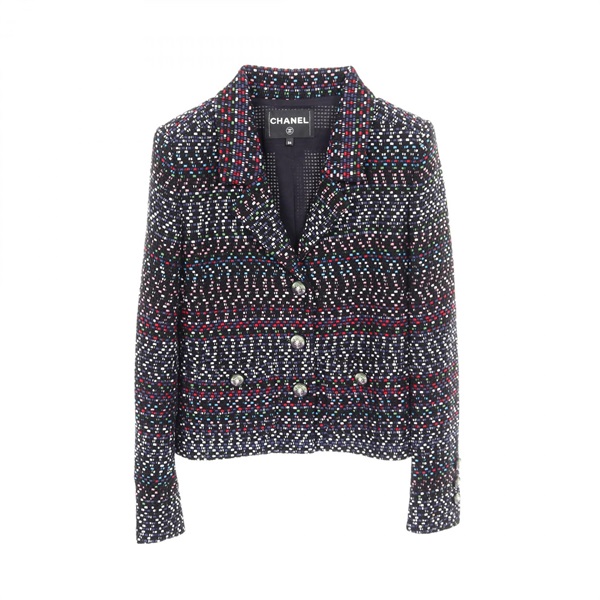 シャネルジャケットCHANEL BOUTIQUE テーラードジャケット CHANEL(シャネル) ロングテーラードジャケット P10361V06365 ブラック