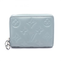 LOUIS VUITTON(ルイヴィトン) 2つ折り財布 クッサン ポルトフォイユルー M81709 ブルーグラシエ レザー LOUIS VUITTON - LOUIS VUITTON(ルイヴィトン) 2つ折り財布 クッサン