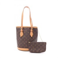 オ*け様 Louis Vuitton モノグラム ハンドバッグ エバーモアPM モノグラム ハンドバッグ PVC レザー ブラウン 2WAY ルイ