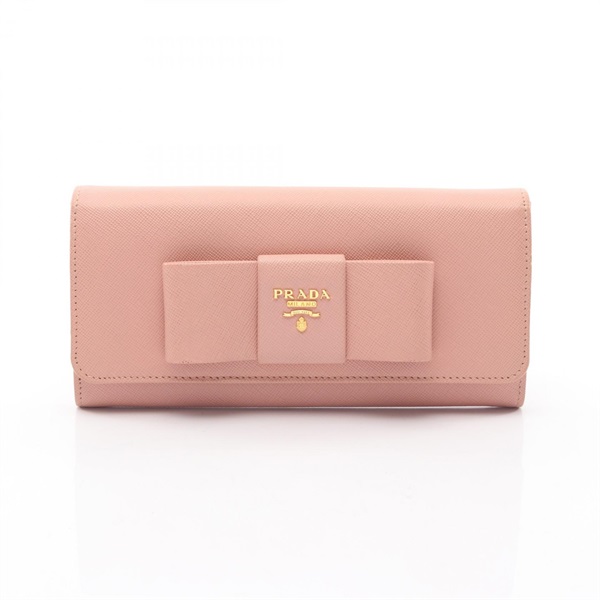 プラダ SAFFIANO FIOCCO 二つ折り長財布 財布 レディース 1M1132