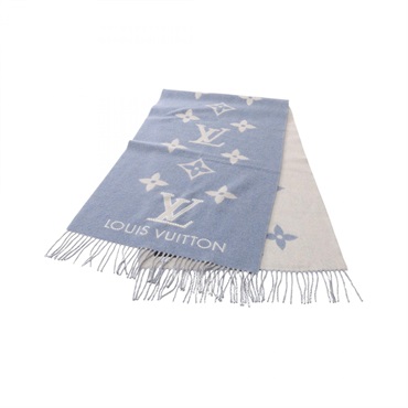 ルイ・ヴィトン エシャルプ レイキャビック スタッディ マフラー 衣料品 レディース M76076