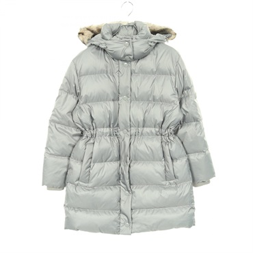 コーチ ミッド ダウン パッファー シアリング ダウンジャケット 衣料品 アウター レディース CB648