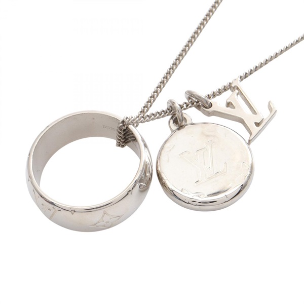 ルイ・ヴィトン リングネックレス モノグラム ネックレス ジュエリー メンズ レディース M62485