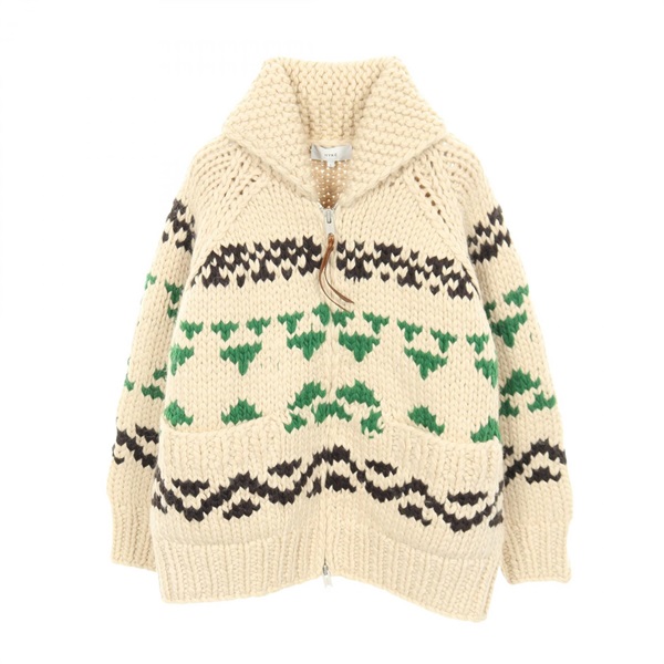 ハイク カウチンセーター ジップアップニットジャケット ニット 衣料品 トップス レディース