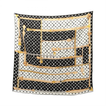 ルイ・ヴィトン カレ モノグラム コンフィデンシャル スカーフ 衣料品 レディース M78667