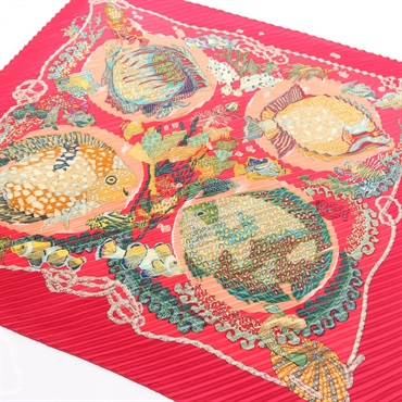 エルメス カレプリセ Grands Fonds スカーフ 衣料品 レディース