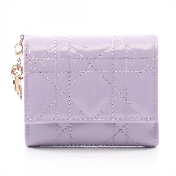 ディオール LADY DIOR ロータスウォレット 三つ折り財布 財布 レディース S0181OVRB401U