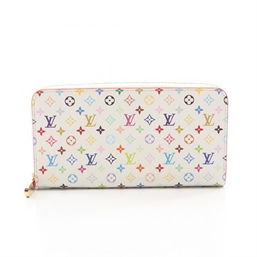 ルイ・ヴィトン LV × TM ジッピーウォレット モノグラムマルチカラー 村上隆 ラウンド長財布 財布 レディース M13922