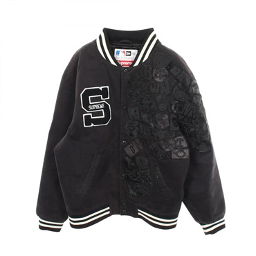 シュプリーム Supreme × New Era MBL Varsity Jacket スタジャン 衣料品 アウター メンズ