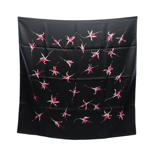 エルメス(HERMES)エルメス カレ90 Fleurs De Fuchsia スカーフ 衣料品 