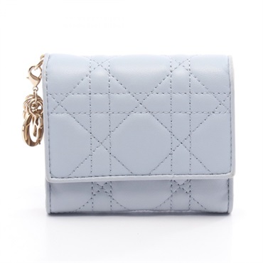 ディオール LADY DIOR ロータスウォレット 三つ折り財布 財布 レディース S0181ONMJ